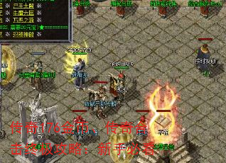 传奇176金币、传奇合击终极攻略:新手必看 传奇176金币、传奇合击终极攻略:新手必看