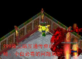 999服三端互通传奇攻略:小白必看的问题解答 999服三端互通传奇攻略:小白必看的问题解答