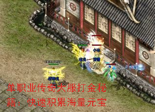 单职业传奇大服打金秘籍:快速积累海量元宝 单职业传奇大服打金秘籍:快速积累海量元宝
