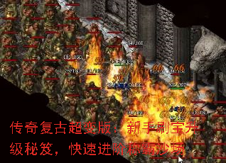 传奇复古超变版:新手刷宝升级秘笈,快速进阶称霸沙场 传奇复古超变版:新手刷宝升级秘笈,快速进阶称霸沙场