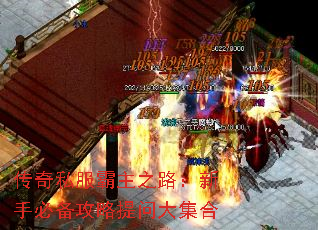 传奇私服霸主之路:新手必备攻略提问大集合 传奇私服霸主之路:新手必备攻略提问大集合