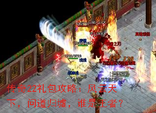 传奇22礼包攻略:风云天下,问道归墟,谁是王者? 传奇22礼包攻略:风云天下,问道归墟,谁是王者?