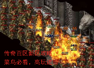 传奇百区新区攻略:菜鸟必看,高玩进阶 传奇百区新区攻略:菜鸟必看,高玩进阶