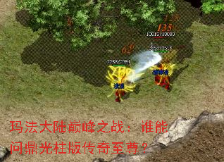 玛法大陆巅峰之战:谁能问鼎光柱版传奇至尊? 玛法大陆巅峰之战:谁能问鼎光柱版传奇至尊?