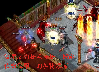 流星之刃秘境探秘:探索传奇私服中的神秘领域 流星之刃秘境探秘:探索传奇私服中的神秘领域