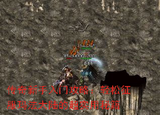 传奇新手入门攻略:轻松征服玛法大陆的超实用秘籍 传奇新手入门攻略:轻松征服玛法大陆的超实用秘籍