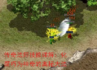 传奇法师技能详解:化腐朽为神奇的奥秘大法 传奇法师技能详解:化腐朽为神奇的奥秘大法