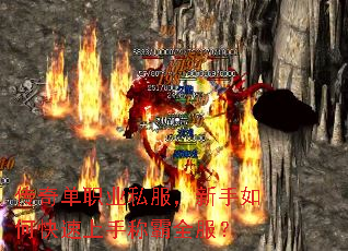传奇单职业私服,新手如何快速上手称霸全服? 传奇单职业私服,新手如何快速上手称霸全服?