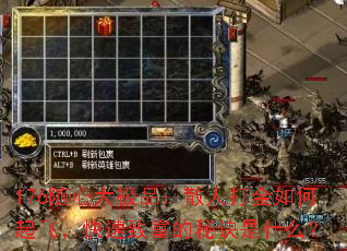 176随心大极品:散人打金如何起飞,快速致富的秘诀是什么? 176随心大极品:散人打金如何起飞,快速致富的秘诀是什么?