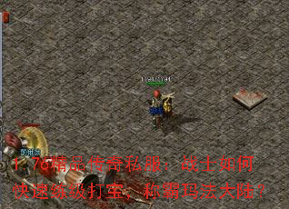 1.76精品传奇私服:战士如何快速练级打宝,称霸玛法大陆? 1.76精品传奇私服:战士如何快速练级打宝,称霸玛法大陆?