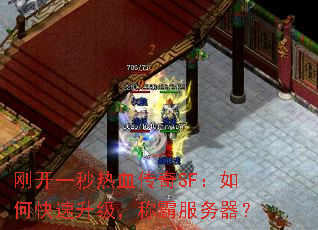 刚开一秒热血传奇SF:如何快速升级,称霸服务器? 刚开一秒热血传奇SF:如何快速升级,称霸服务器?