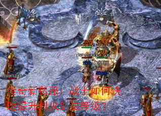 传奇新私服:战士如何快速提升烈火剑法等级? 传奇新私服:战士如何快速提升烈火剑法等级?