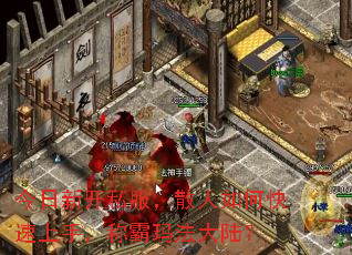 今日新开私服,散人如何快速上手,称霸玛法大陆? 今日新开私服,散人如何快速上手,称霸玛法大陆?