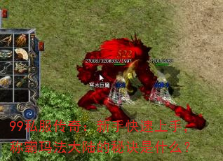 99私服传奇:新手快速上手,称霸玛法大陆的秘诀是什么? 99私服传奇:新手快速上手,称霸玛法大陆的秘诀是什么?