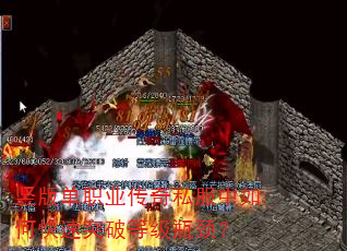 竖版单职业传奇私服中如何快速突破等级瓶颈? 竖版单职业传奇私服中如何快速突破等级瓶颈?