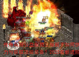 传奇私服公益服独立服新手如何快速提升战力与获取顶级装备?2025最新进阶攻略 传奇私服公益服独立服新手如何快速提升战力与获取顶级装备?2025最新进阶攻略