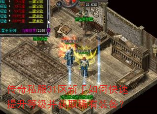 传奇私服31区新手如何快速提升等级并获取稀有装备? 传奇私服31区新手如何快速提升等级并获取稀有装备?