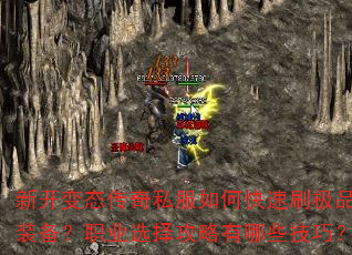 新开变态传奇私服如何快速刷极品装备?职业选择攻略有哪些技巧? 新开变态传奇私服如何快速刷极品装备?职业选择攻略有哪些技巧?