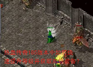 热血传奇185版本中如何快速提升等级并获取高级装备? 热血传奇185版本中如何快速提升等级并获取高级装备?