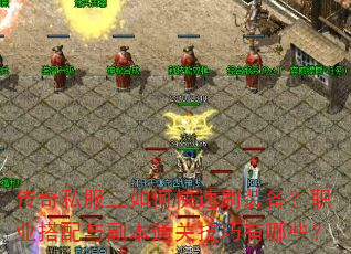 传奇私服三如何快速刷装备?职业搭配与副本通关技巧有哪些? 传奇私服三如何快速刷装备?职业搭配与副本通关技巧有哪些?