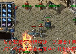 传奇私服经典版中战士法师道士哪个职业更适合新手?如何快速提升等级获取装备?PK技巧与行会战策略有哪些?技能搭配与副本挑战如何突破?装备强化与金币赚取秘诀是什么? 传奇私服经典版中战士法师道士哪个职业更适合新手?如何快速提升等级获取装备?PK技巧与行会战策略有哪些?技能搭配与副本挑战如何突破?装备强化与金币赚取秘诀是什么?