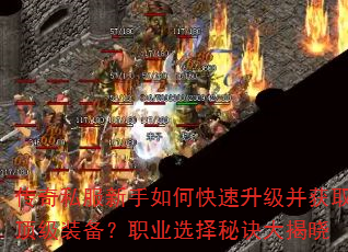 传奇私服新手如何快速升级并获取顶级装备?职业选择秘诀大揭晓 传奇私服新手如何快速升级并获取顶级装备?职业选择秘诀大揭晓