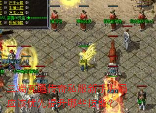 三端互通传奇私服新手开局应该优先提升哪些技能? 三端互通传奇私服新手开局应该优先提升哪些技能?