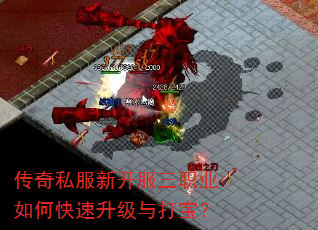 传奇私服新开服三职业如何快速升级与打宝? 传奇私服新开服三职业如何快速升级与打宝?