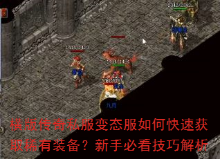 横版传奇私服变态服如何快速获取稀有装备?新手必看技巧解析 横版传奇私服变态服如何快速获取稀有装备?新手必看技巧解析