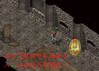 我本沉默传奇私服新手入门必备技巧有哪些? 我本沉默传奇私服新手入门必备技巧有哪些?