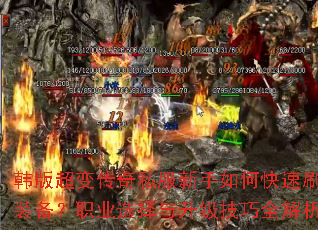 韩版超变传奇私服新手如何快速刷顶级装备?职业选择与升级技巧全解析? 韩版超变传奇私服新手如何快速刷顶级装备?职业选择与升级技巧全解析?