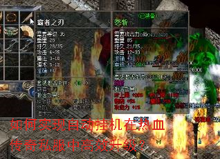 如何实现自动挂机在热血传奇私服中高效升级? 如何实现自动挂机在热血传奇私服中高效升级?