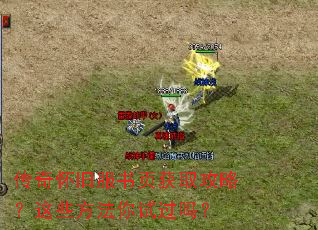 传奇怀旧服书页获取攻略?这些方法你试过吗? 传奇怀旧服书页获取攻略?这些方法你试过吗?