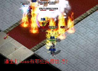 道士打boss有哪些实用技巧? 道士打boss有哪些实用技巧?