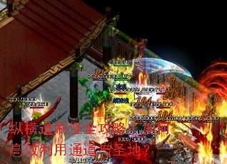 纵横道刷怪全攻略:如何高效利用通道与圣地? 纵横道刷怪全攻略:如何高效利用通道与圣地?