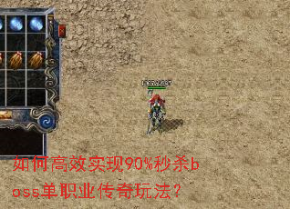 ��θ�Чʵ��90%��ɱboss��ְҵ�����淨��