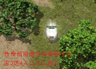 传奇新服遗忘神器新手之家3进4入口怎么找? 传奇新服遗忘神器新手之家3进4入口怎么找?