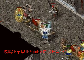 麒麟决单职业如何快速提升等级? 麒麟决单职业如何快速提升等级?
