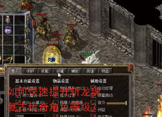 如何快速提升斩龙魂复古传奇角色等级? 如何快速提升斩龙魂复古传奇角色等级?