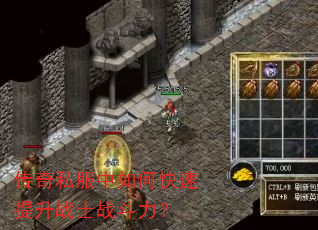 传奇私服中如何快速提升战士战斗力? 传奇私服中如何快速提升战士战斗力?
