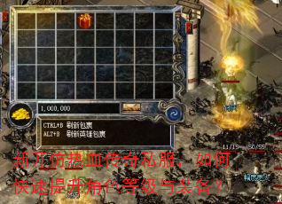 新开仿热血传奇私服,如何快速提升角色等级与装备? 新开仿热血传奇私服,如何快速提升角色等级与装备?