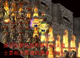 据说在新热血传奇中扮演道士是相当困难的是真的吗? 据说在新热血传奇中扮演道士是相当困难的是真的吗?