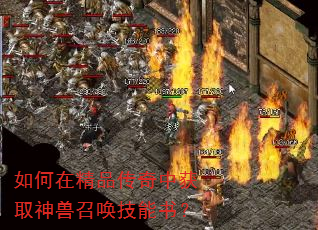 如何在精品传奇中获取神兽召唤技能书? 如何在精品传奇中获取神兽召唤技能书?