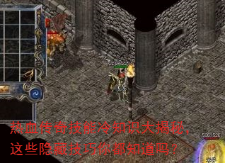 热血传奇技能冷知识大揭秘,这些隐藏技巧你都知道吗? 热血传奇技能冷知识大揭秘,这些隐藏技巧你都知道吗?