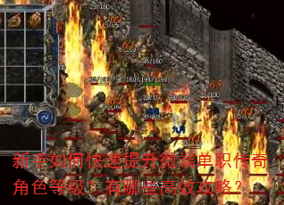 新手如何快速提升微端单职传奇角色等级?有哪些高效攻略? 新手如何快速提升微端单职传奇角色等级?有哪些高效攻略?
