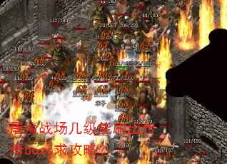 屠魔战场几级能刷出传奇boss求攻略? 屠魔战场几级能刷出传奇boss求攻略?