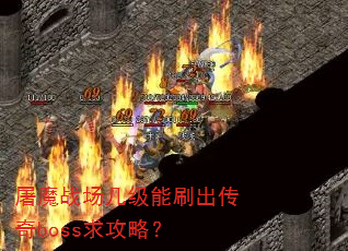 屠魔战场几级能刷出传奇boss求攻略? 屠魔战场几级能刷出传奇boss求攻略?