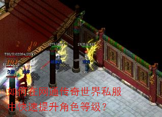 如何在网通传奇世界私服中快速提升角色等级? 如何在网通传奇世界私服中快速提升角色等级?