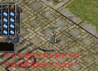 如何快速提升新服角色等级?装备获取有哪些高效途径? 如何快速提升新服角色等级?装备获取有哪些高效途径?
