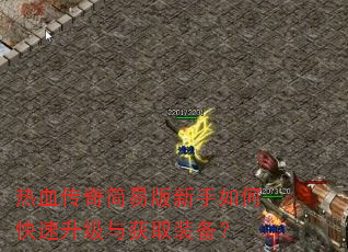 热血传奇简易版新手如何快速升级与获取装备? 热血传奇简易版新手如何快速升级与获取装备?